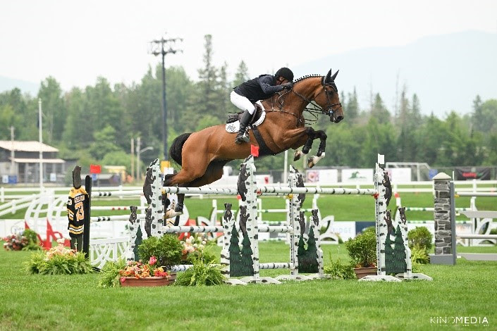Jimmy Torano Triumphant in the Adirondack Jumper Classic at the