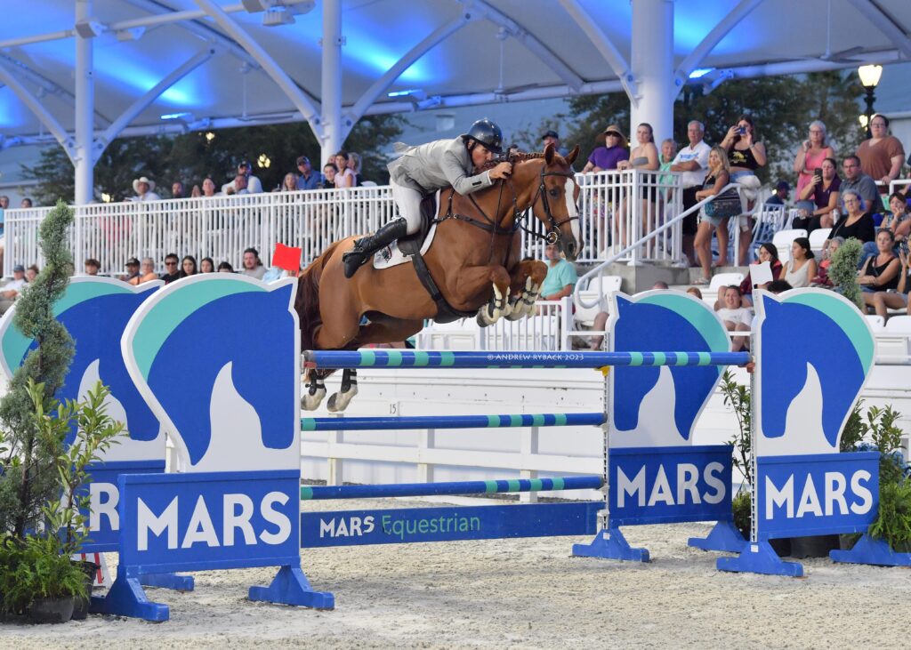 Aaron Vale & Cristo Beech Blossom in the $100,000 Mars Equestrian Grand ...