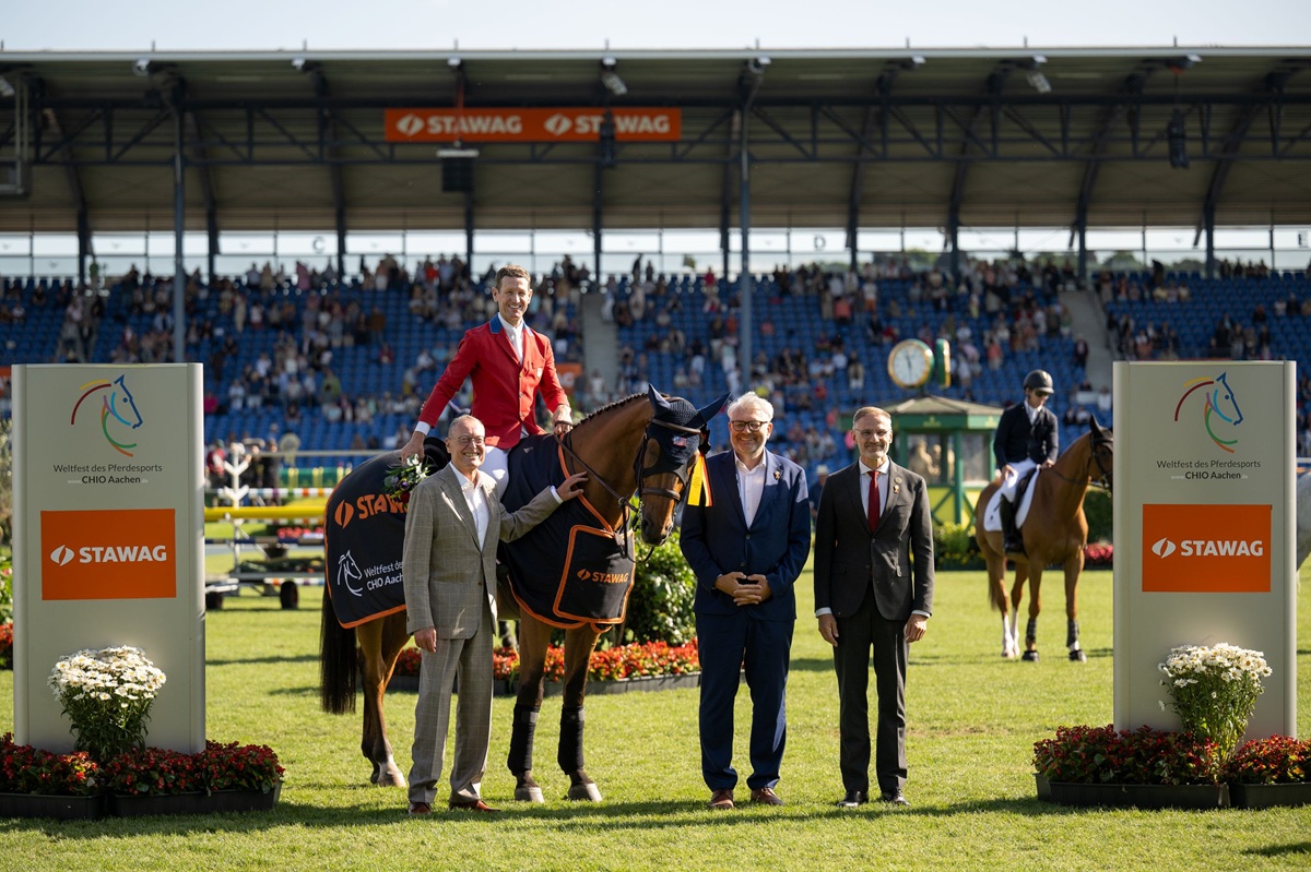 McLain Ward & High Star Hero Win the Stawag Prize CSIO 5* at Aachen ...